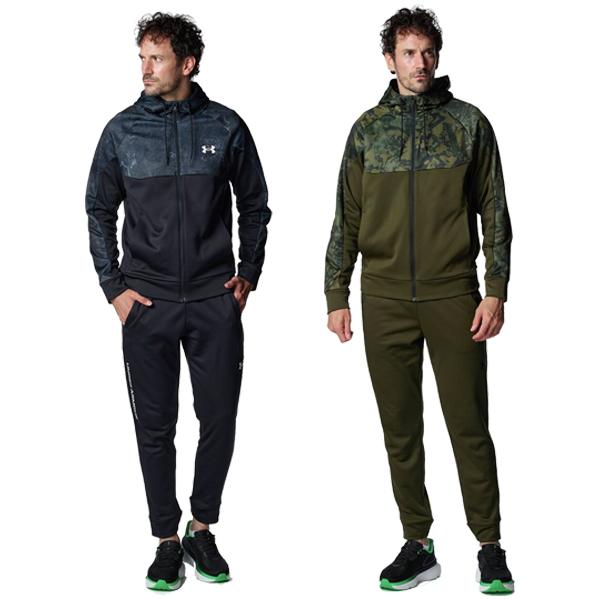 Under Armour フルジップフーディとトレーニングパンツセット UNDER ARMOUR（アンダーアーマー） トレーニングウエア 上下 UA