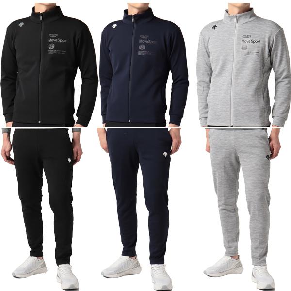 DESCENTE（デサント） 上下 スウェット スタンドジャケット ロング 