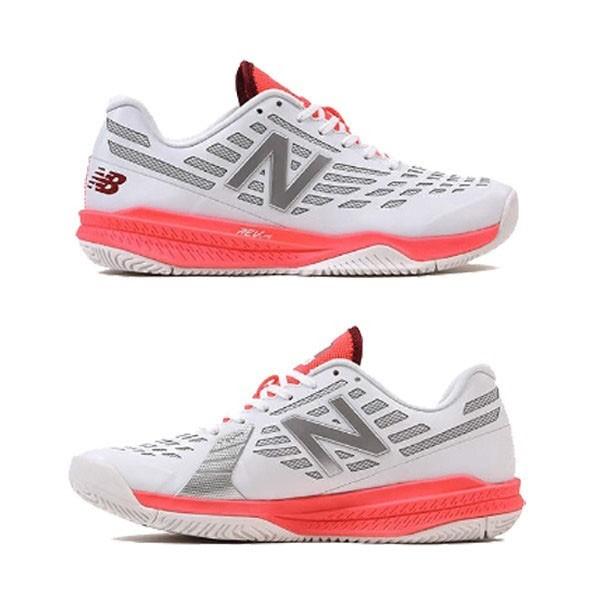 New Balance テニスシューズ ホワイト/レッド New Balance（ニューバランス） テニスシューズ オールコート