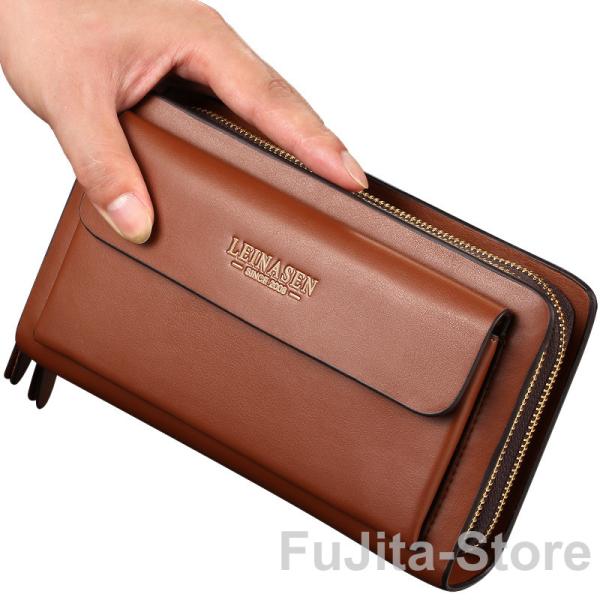 本革バッグ メンズ セカンドバッグ ブランド 長財布 財布 本革