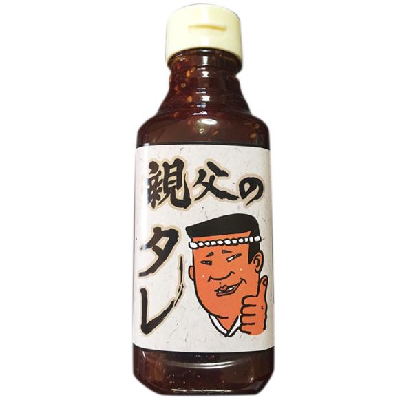 【阿波牛の藤原】 親父のタレ 300ml (焼肉のタレ)品　　名 ：親父のタレ原 材 料 ：醤油、にんにく、砂糖、りんご、合成清酒、醸造酢、米みそ、食塩、ごま油、香辛料、調味料(アミノ酸等)、カラメル色素、増粘剤(加工でん粉)、酸味料、甘味...