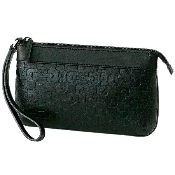 富士屋◆ グッチ GUCCI ホースビット レザー リストレットポーチ 274181