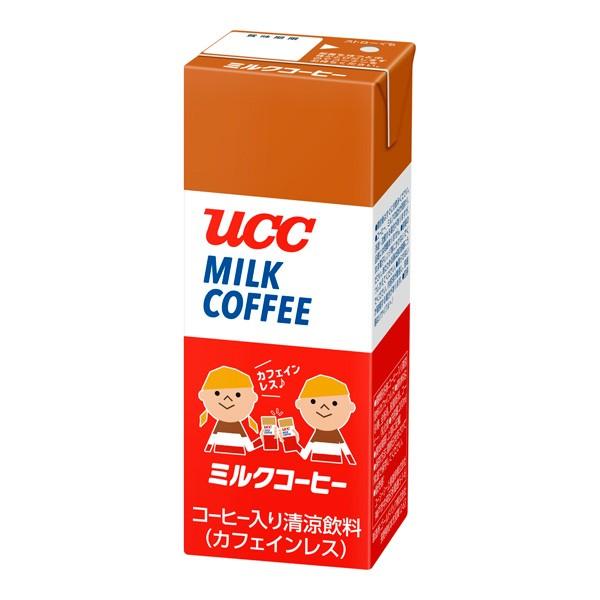 UCC ミルクコーヒー 200ml×24本 紙パック (缶コーヒー・コーヒー