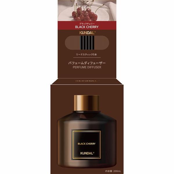 KUNDAL パフュームディフューザー ブラックチェリー 200mL 爆買 WEEK