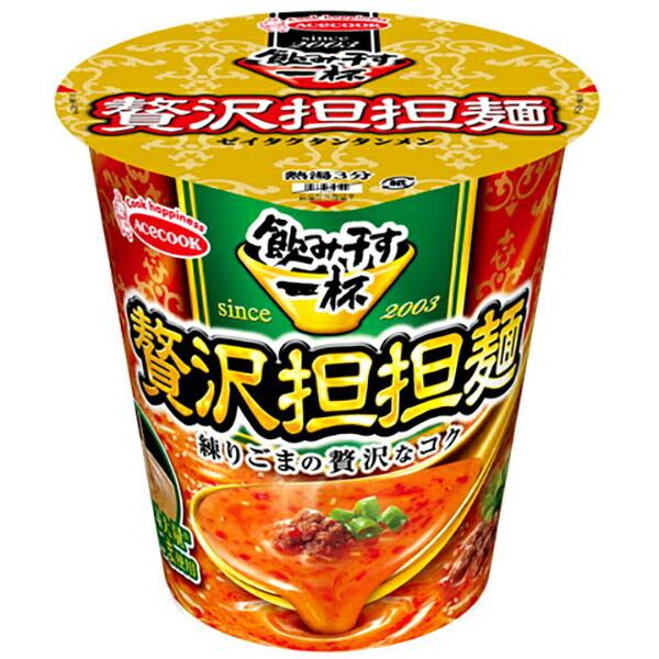 飲み干す一杯 エースコック 飲み干す一杯贅沢担担麺 103g×12個入り (1