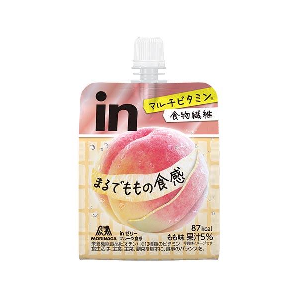 【栄養機能食品】森永製菓　ｉｎゼリーフルーツ食感＜もも＞ 150g×36個入り 爆買 WEEK!