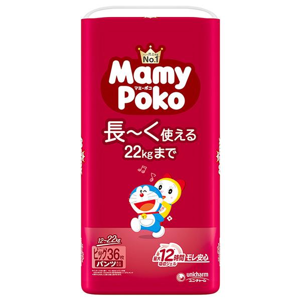 マミーポコ マミーポコパンツ BIG 36枚 ドラえもん 4パック(1ケース 