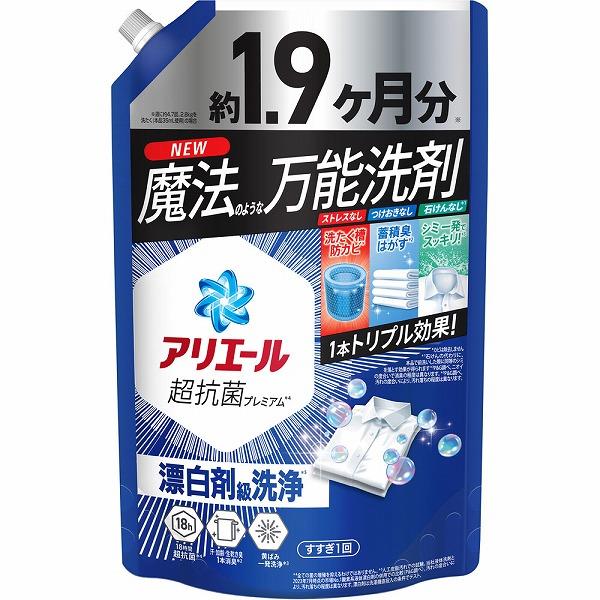 アリエールジェル つめかえウルトラジャンボサイズ 1400g×6個入り(1