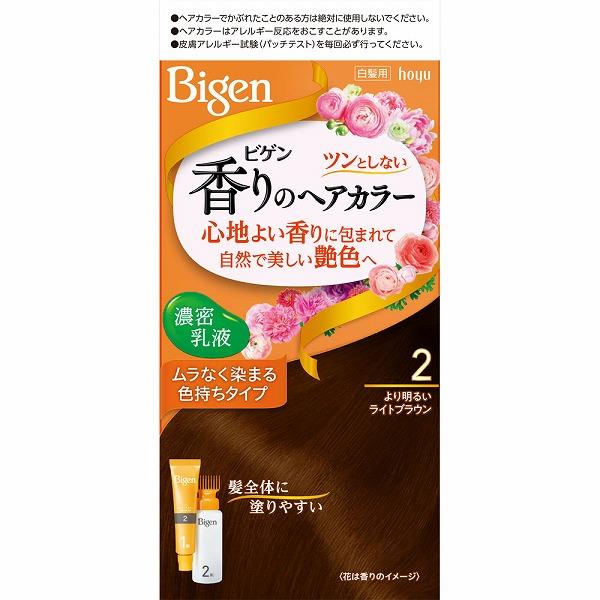 4987205052361 【27個入】 ビゲン 香りのヘアカラー 乳液 2 93489【キャンセル不可】 医薬部外品】ビゲン 香りのヘアカラー 乳液 2 より明るいライト