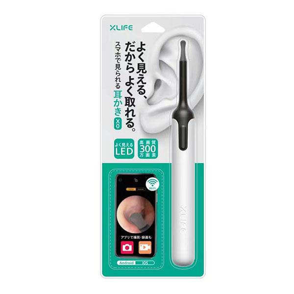 スマート見える耳かきX0 ホワイト 1P : セイムスオンライン