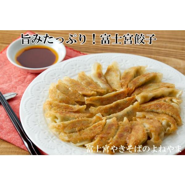 富士宮こだわり餃子　冷凍 (生餃子) 送料無料 （一部地域の追加送料ご発生につき、送料案内をご確認下さい）