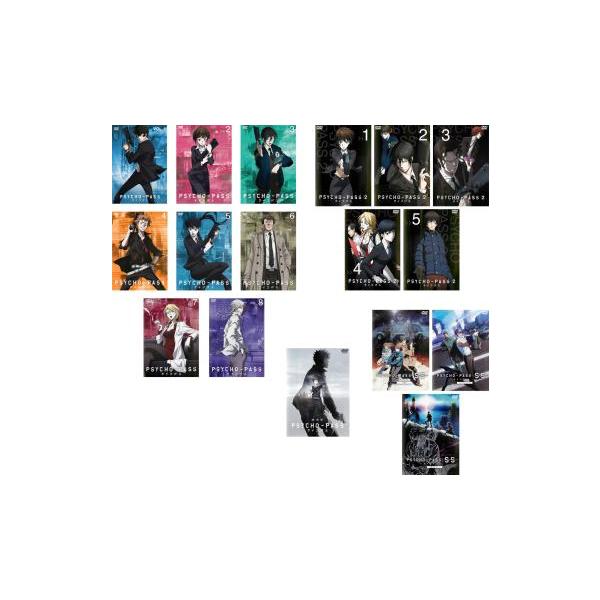 PSYCHO-PASS サイコパス 全17枚 第1期 全8巻 + 第2期 全5巻 劇場版
