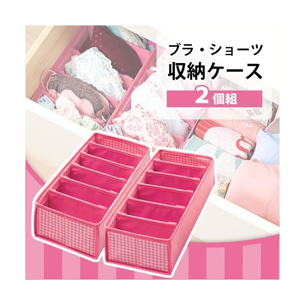 タンスの中でブラジャーやショーツをきれいに収納！炭シート入り。5つの仕切りできれいに仕分け！■商品サイズ：(約)16×34×9cm（１個あたり）■収納目安：ブラジャー6個（1個あたり）■素材：ポリプロピレン不織布、紙、炭■原産国：中国【発送...