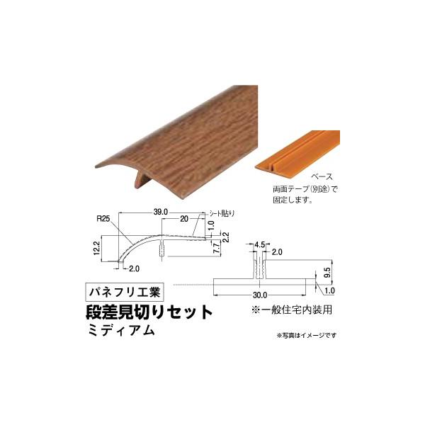 パネフリ工業 段差見切りセット 床見切り材 ミディアム 1セット F Ss 3513 0327 代引不可 Buyee Buyee Japanischer Proxy Service Kaufen Sie Aus Japan
