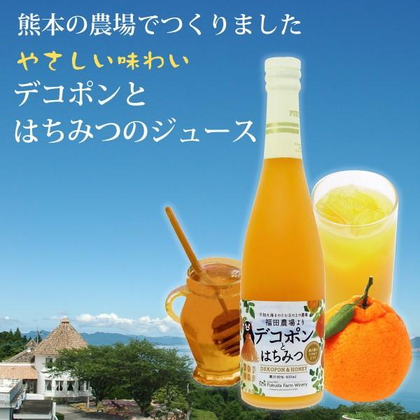 ジュース デコポン2倍希釈 600ml はちみつ入り フルーツカントリー で