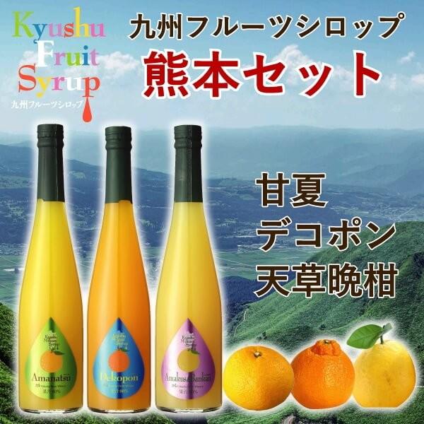 ノンアルコール ノンアルドリンク 九州果実シロップセット 甘夏デコポン 天草晩柑 3倍希釈 500ml ネット限定 ギフト不可 1149 福田農場オンラインyahoo ショップ 通販 Yahoo ショッピング