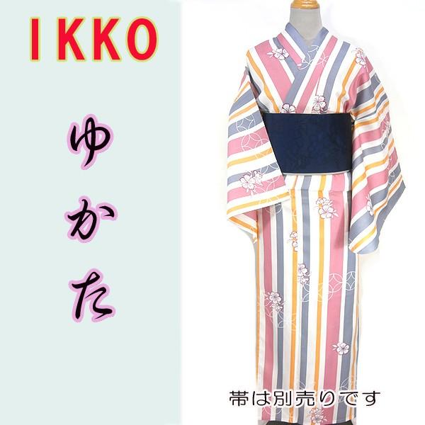 女物夏ゆかたayw17-1a 大人レディース 単品 ブランド浴衣 IKKO