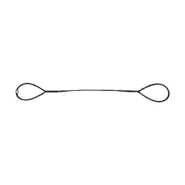 TRUSCO 玉掛けワイヤーロープ 段落し 14mmX1.5m TWD-14S1.5 489-1732 通販 TRUSCO 玉掛けワイヤーロープ 段落し 14mmX1.5m TWD-14S1.5 1本 ▼489-1732