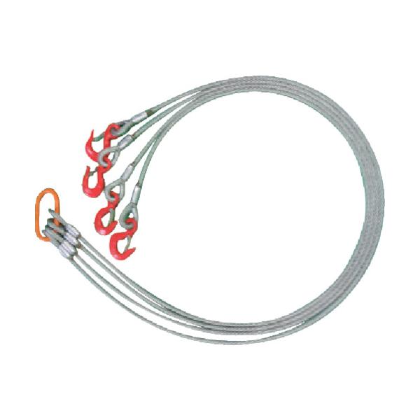 NIKKO 四点吊ワイヤ− 4P-9X2 815-7642 : Fukudakk.Net - 通販