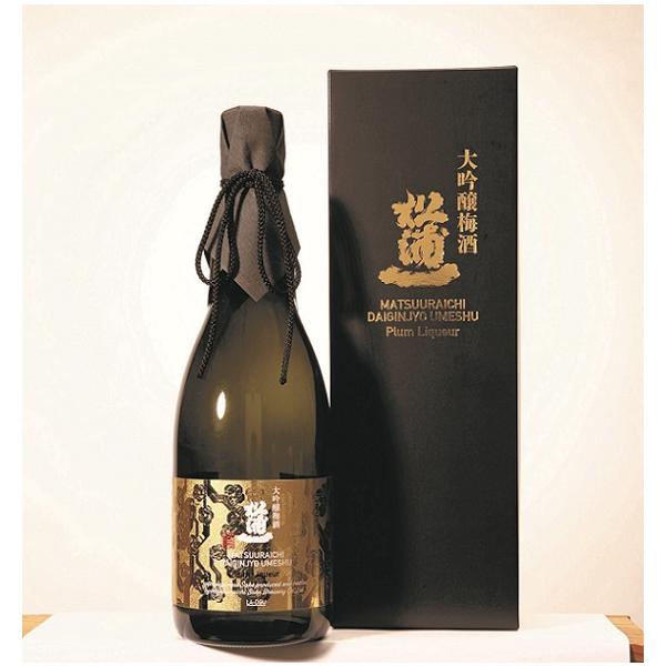 商品名：松浦一　大吟醸梅酒容量：720mlアルコール度数：10度原材料：日本酒、梅、氷砂糖製造元：高千穂酒造　[宮崎県]配送：常温便