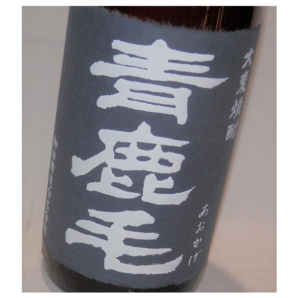 商品名：青鹿毛容量：1800mlアルコール度数：25度製造元：柳田酒造合名会社　[宮崎県]原材料：麦 / 麦麹※原料は「二条大麦」を使用配送：常温便※店頭完売の場合もございますのでご了承ください。