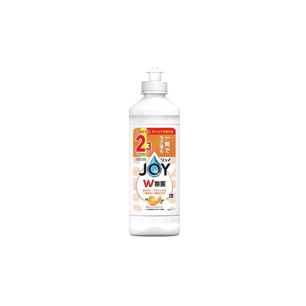 他サイト： P&amp;G ジョイ W除菌 食器用洗剤 贅沢シトラスオレンジ キャップ付き 詰め替え 300ml　4987176239068の商品画像