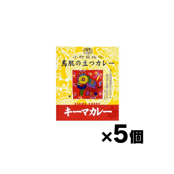 MCC食品 小野員裕の鳥肌の立つカレー 「キーマカレー」 200g×5個