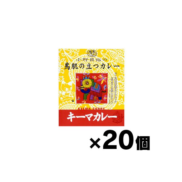 （送料無料！） MCC食品 小野員裕の鳥肌の立つカレー 「キーマカレー」 200g×20個