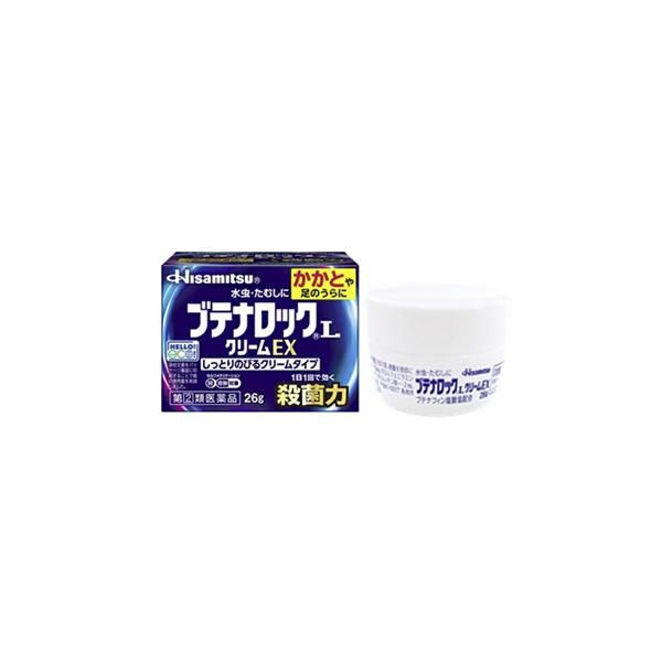 （第(2)類医薬品）（税制対象）久光製薬 ブテナロックL クリームEX 26g 4987188188309