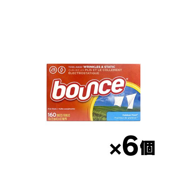 （送料無料！） バウンスシート アウトドアフレッシュ 160シート×6個