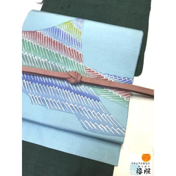 すぐに使える30％OFFクーポン/【中古】付け下げ 化繊 白地に薔薇模様  