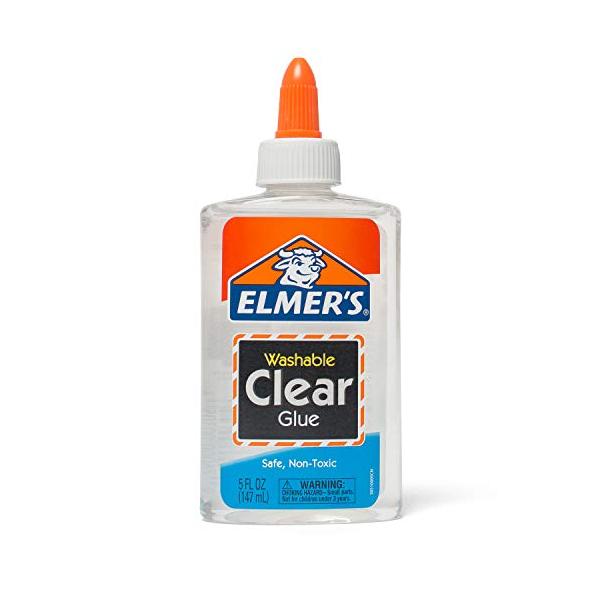 (150ml Bottle, Clear) - Elmers School Glue, Clear, Washable, 150mls 海外直送