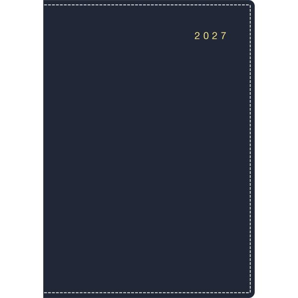 【全国送料無料】　高橋書店　2027年　２１１　リシェル１　Ａ６　ミッドナイトブルー　郵便受届