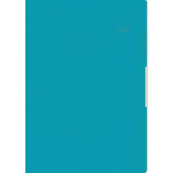【全国送料無料】　高橋書店　2027年　２３９　フェルテ９　Ｂ６　ターコイズ　郵便受届