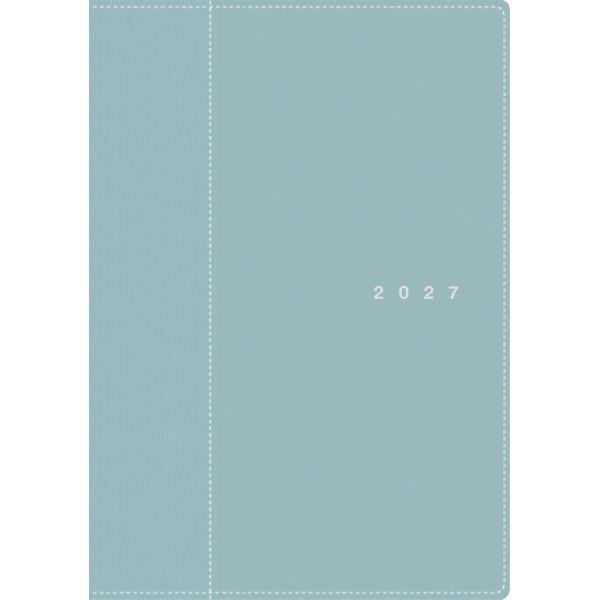 【全国送料無料】　高橋書店　2027年　３５８　シャルム８　Ｂ６　フィールドグリーン　郵便受届