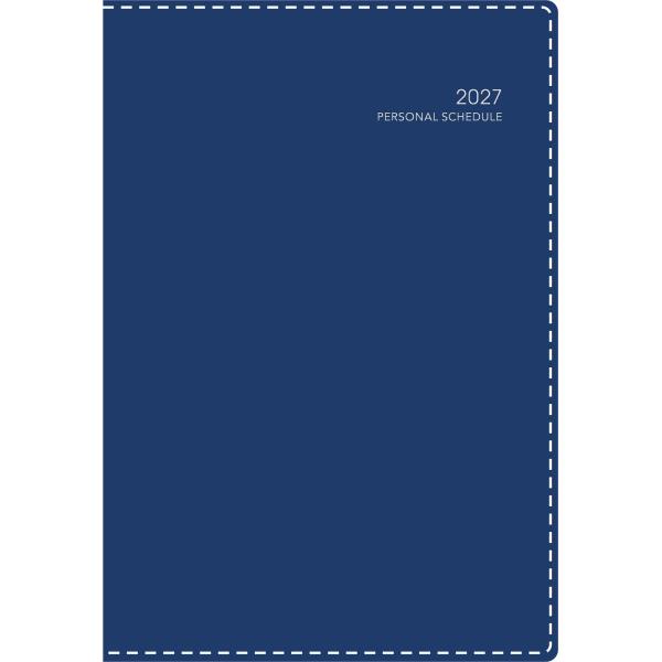 【全国送料無料】　高橋書店　2027年　５０１　ディアクレールラプロ１月曜始まり　Ａ５　ネイビー　郵便受届