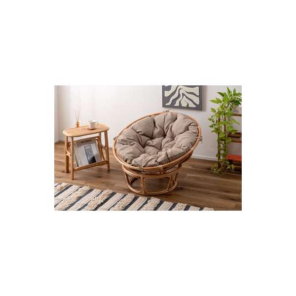離島への配送は、致しておりません。【注意事項】個体差ありまるで鳥の巣(Bird's nest)のように、ふんわりと体を包み込む「ネストサークルチェア」。天然ラタンのぬくもりと、ボリュームのあるクッションの贅沢なリラックス感で、読書やティータ...