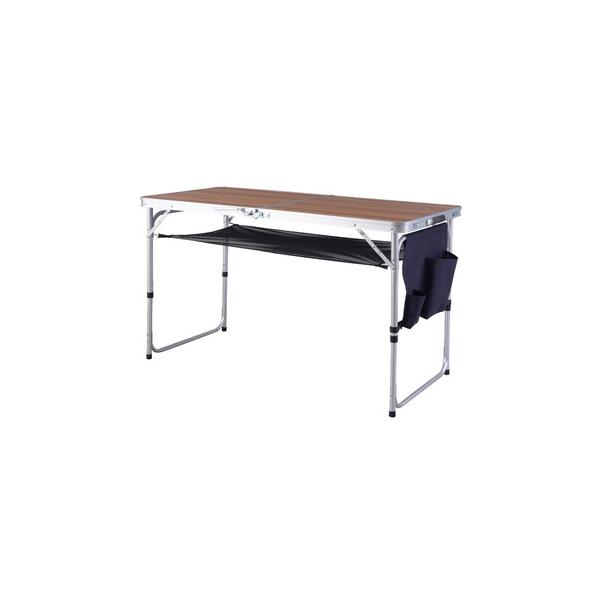 メーカー直送となります。沖縄・離島は、配送不可となります。   バーを起こしてネットを付ければ卓球台に早変わり。キャンプ・フェス・公園などに持ち込んでみんなで卓球を楽しめます。■仕様W120×D64.5×H60/70cmメラミン化粧繊維板　...