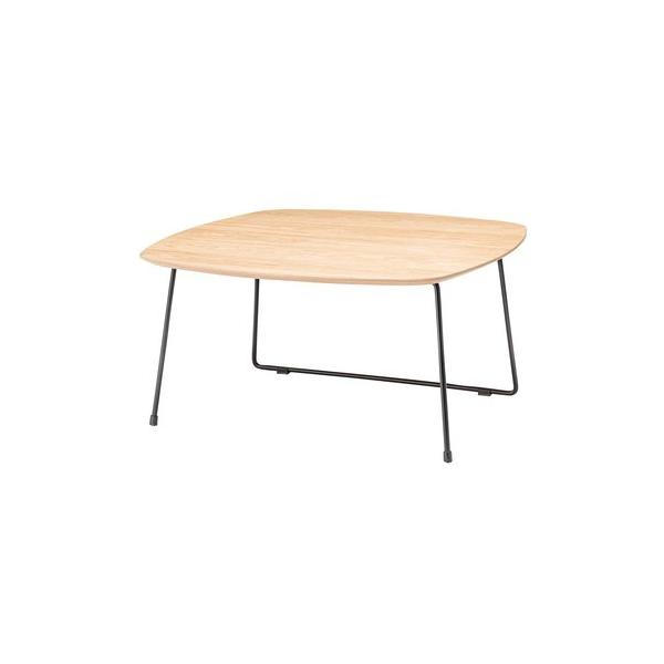 メーカー直送となります。沖縄・離島は、配送不可となります。東谷　PT-995BK サイズW80×D80×H40　組立　付属工具あり　静的耐荷重25kg　商品重量10カラーブラックスペック天然木突板(オーク) ウレタン塗装 スチール(粉体塗装)