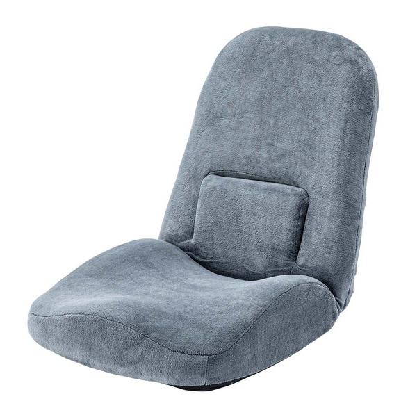 メーカー直送となります。沖縄・離島は、配送不可となります。東谷　RKC-172GY サイズW47×D61~103×H58~14×SH8　完成品　付属工具なし　静的耐荷重80kg　商品重量4.5カラーグレースペックポリエステル 背もたれ:14...