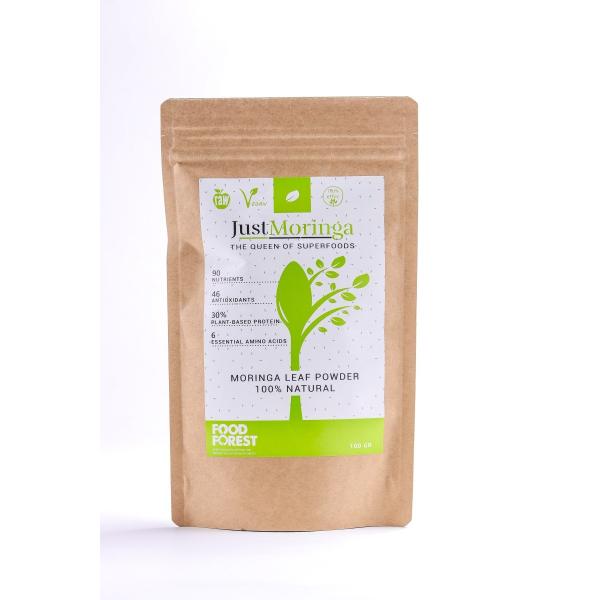 北インド原産のワサビノキ科の植物で、 「ミラクルツリー（奇跡の木）」とも呼ばれ、 栄養豊富なスーパーフードとして注目されています。ポリフェノールやアミノ酸、鉄分、ビタミンE、カルシウム、食物繊維、葉酸など、 多くの栄養素を含む植物で、海外で...