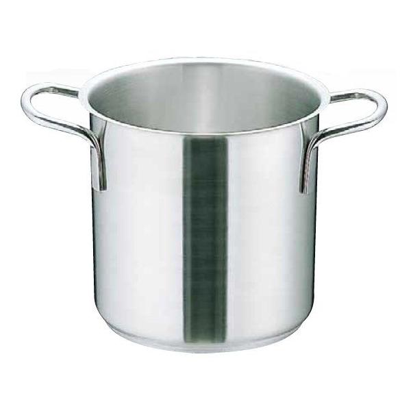 ムラノ インダクション 寸胴鍋 28cm IH対応 (蓋無) 18-8ステンレス ムラノ インダクション 18-8 ステンレス 寸胴鍋 蓋無 28cm