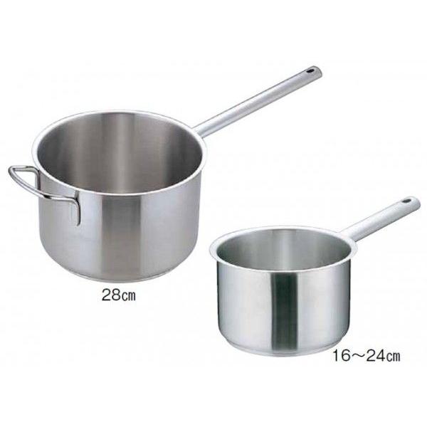 ムラノ インダクション直火 IH対応 18-8ステンレス 片手28cm 正月料理