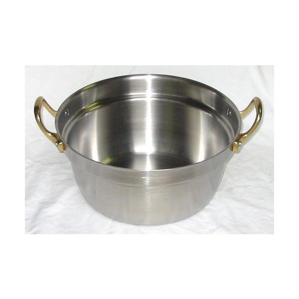 鍋 円付鍋 IH対応 スーパーデンジ円付鍋33cm（業務用IH対応） 1