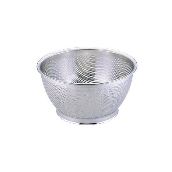 ざる UK18-8パンチング深型ざる37.5cm 1-0265-0505 : 料理道具の