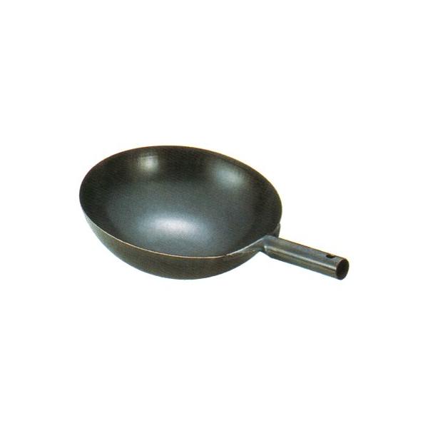 中華鍋 片手中華鍋 鉄プレス 北京鍋36cm 1-0426-0504 : 料理道具の