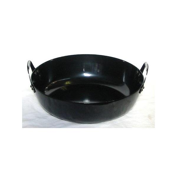 天ぷら鍋 鉄厚板揚鍋39cm 9-0430-0405 1-0432-0405 : 料理道具の 