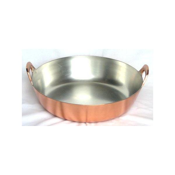 銅製　天ぷら鍋　４５cm 楽天市場】SA銅 揚鍋 45cm【天ぷら鍋】【揚げ鍋】【業務用】 : OPEN