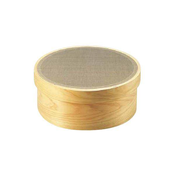 裏ごし器 木枠ステン張り絹ごし（60メッシュ）尺2（36cm） 1-0442