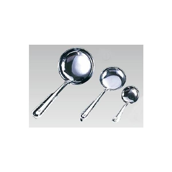 お玉 18-0 お玉杓子70mm 40cc（カギ付） 1-0467-0102 : 料理道具の